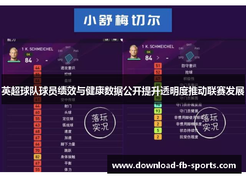 英超球队球员绩效与健康数据公开提升透明度推动联赛发展 英超球队球员绩效与健康数据公开提升透明度推动联赛发展